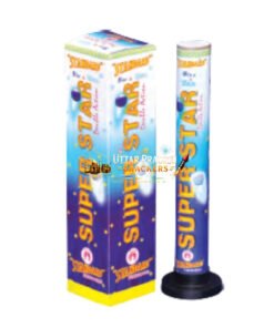 Super Star - Blue & White