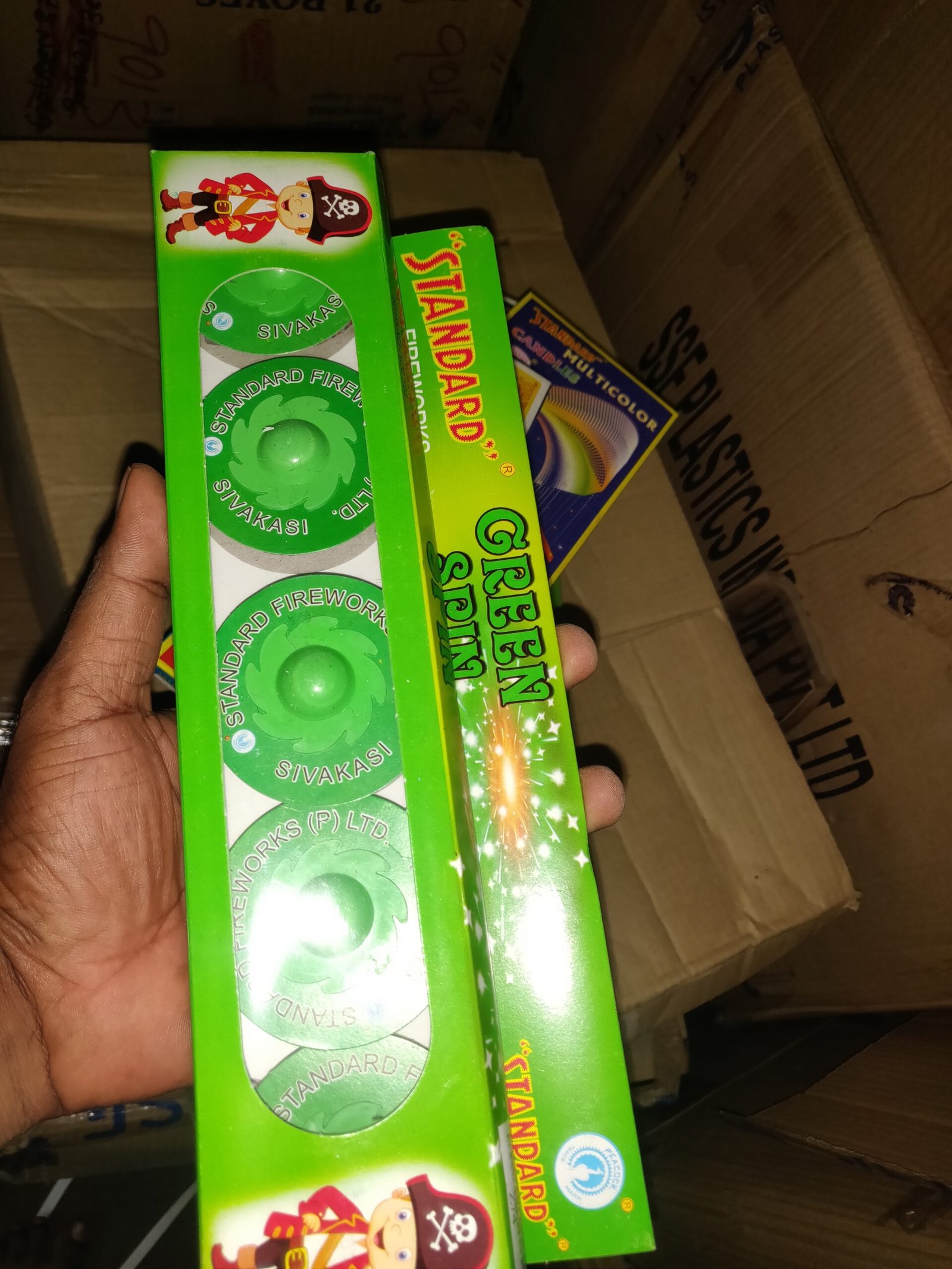 Real Sivakasi crackers from our shop